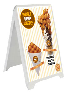 Caballete Bubble Wrap Waffle