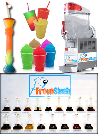 FroyoSlush - Granizado Multisabor Siropes Granizado