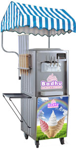 Maquina de Helado Cervinia Portofino Pie