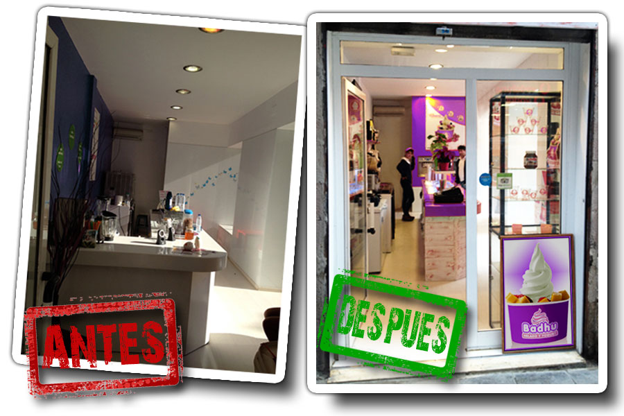 Franquicia Frozen Yogurt Helado